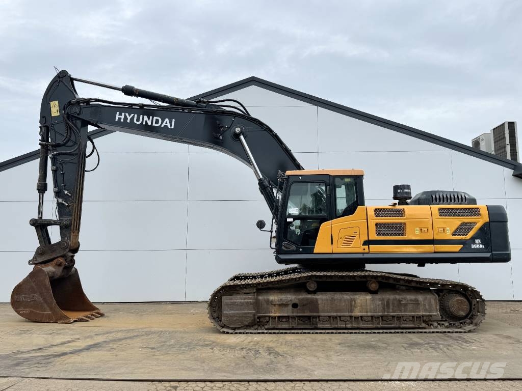 Hyundai HX380 AL - Hammer Lines / Quick Coupler حفارات زحافة