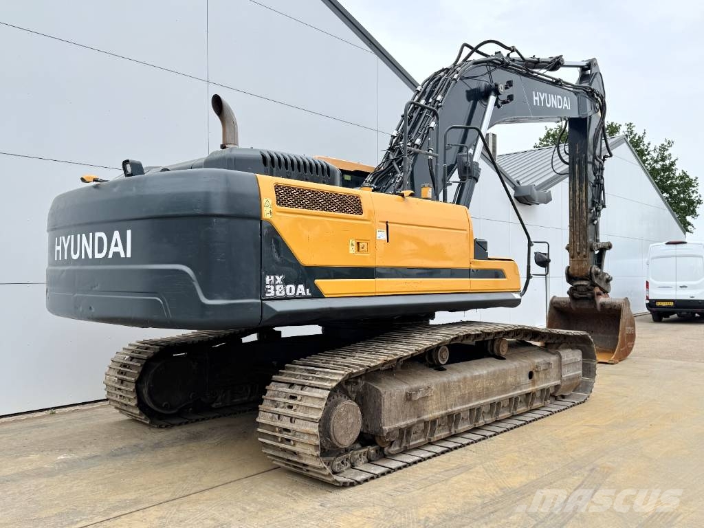 Hyundai HX380 AL - Hammer Lines / Quick Coupler حفارات زحافة