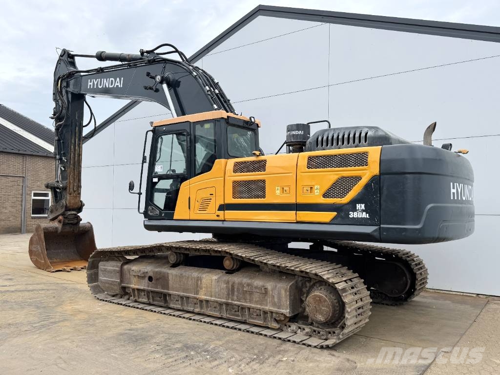 Hyundai HX380 AL - Hammer Lines / Quick Coupler حفارات زحافة