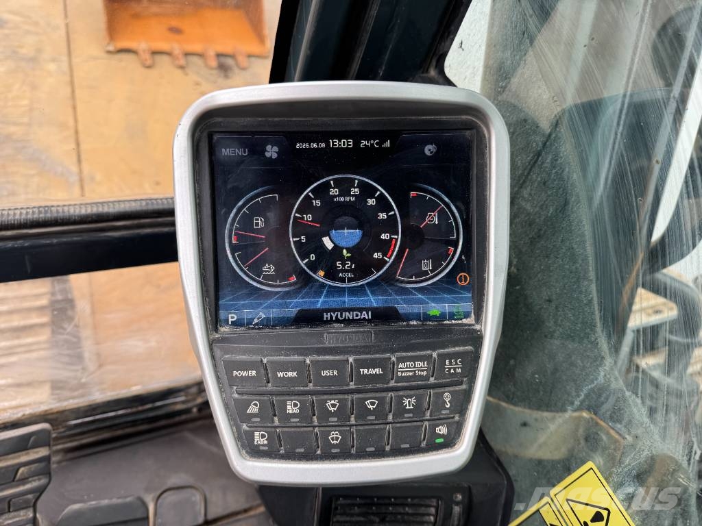 Hyundai HX380 AL - Hammer Lines / Quick Coupler حفارات زحافة
