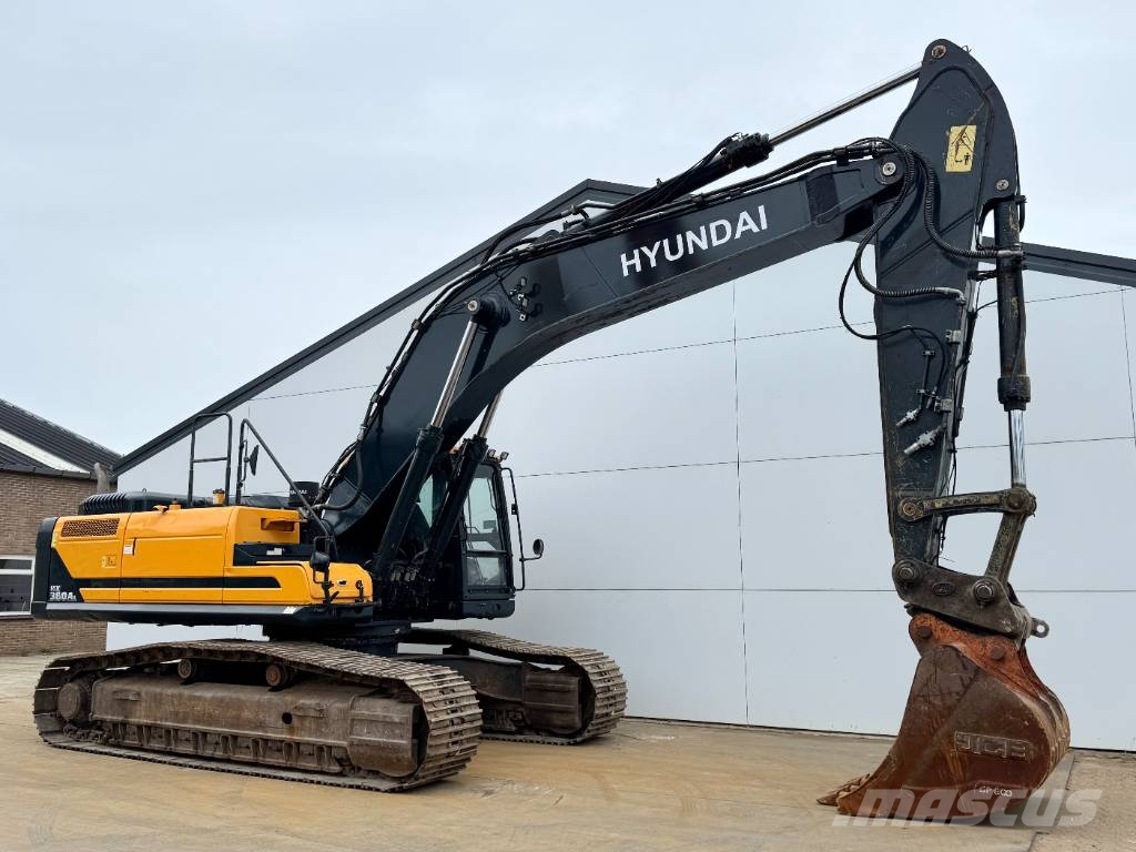 Hyundai HX380 AL - Hammer Lines / Quick Coupler حفارات زحافة