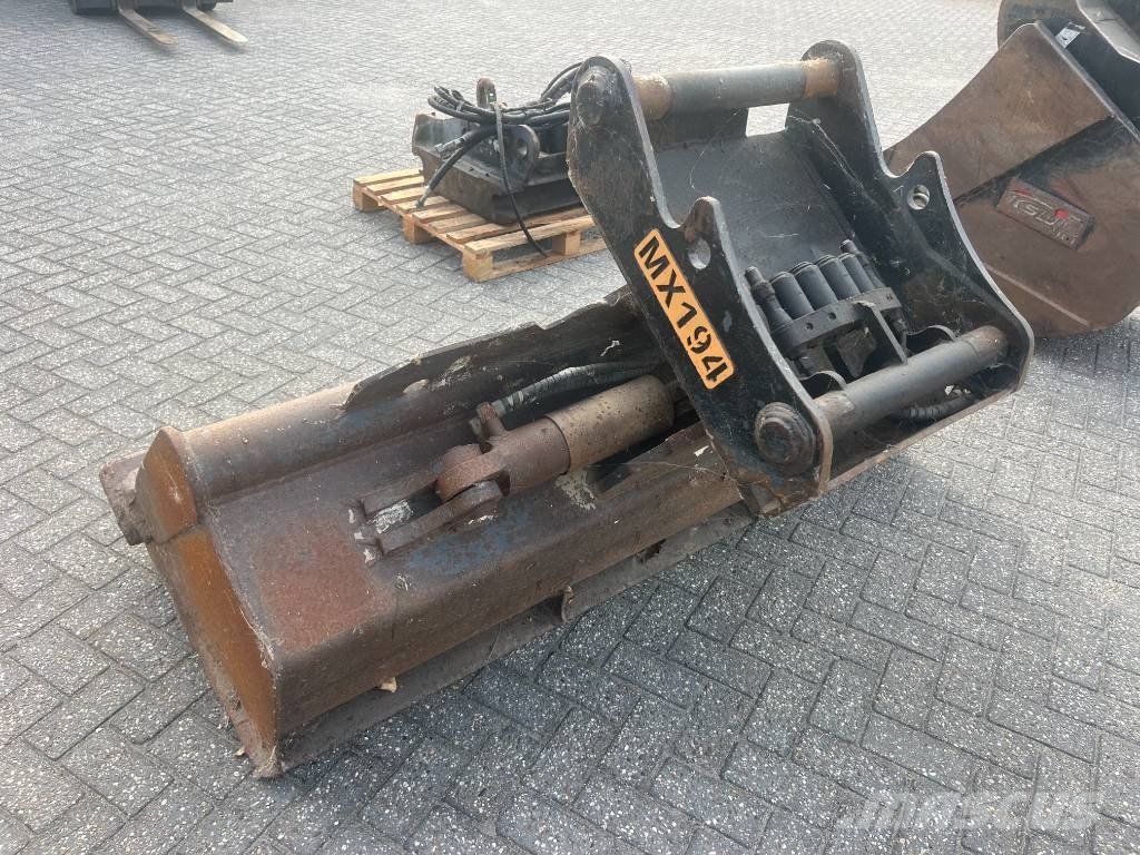 Steelwrist Vollhyd.SW,2 bucket موصلات سريعة