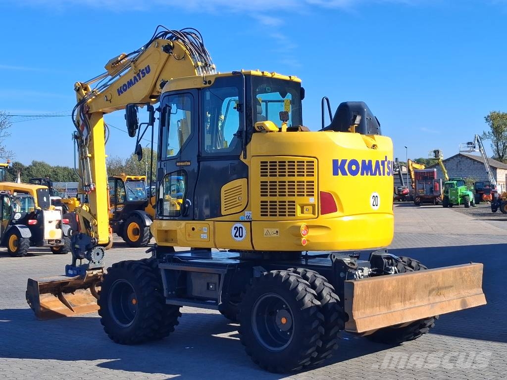 Komatsu PW 138 MR-11 Bagri na kolesih
