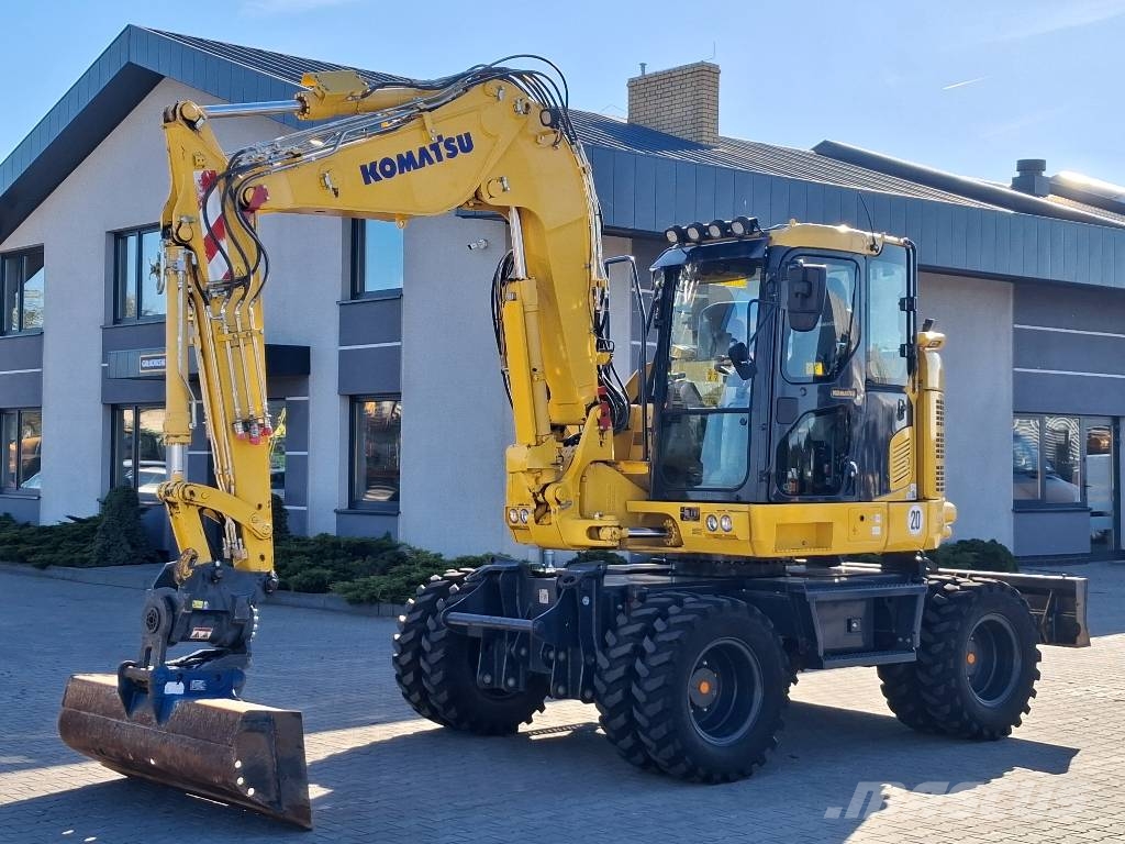 Komatsu PW 138 MR-11 Bagri na kolesih