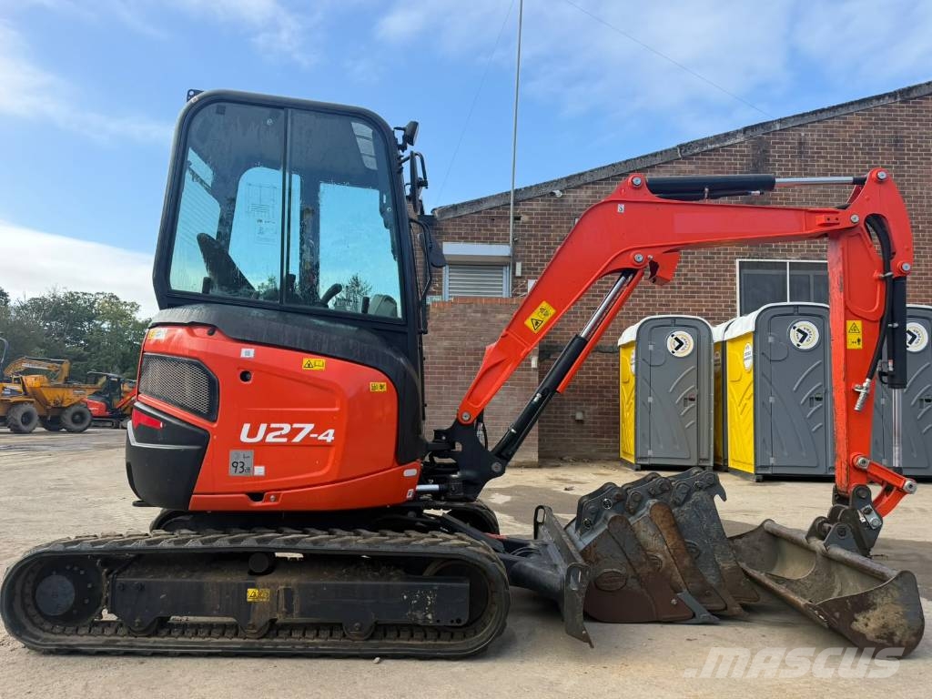 Kubota U 27-4 Mini excavators < 7t (Mini diggers)