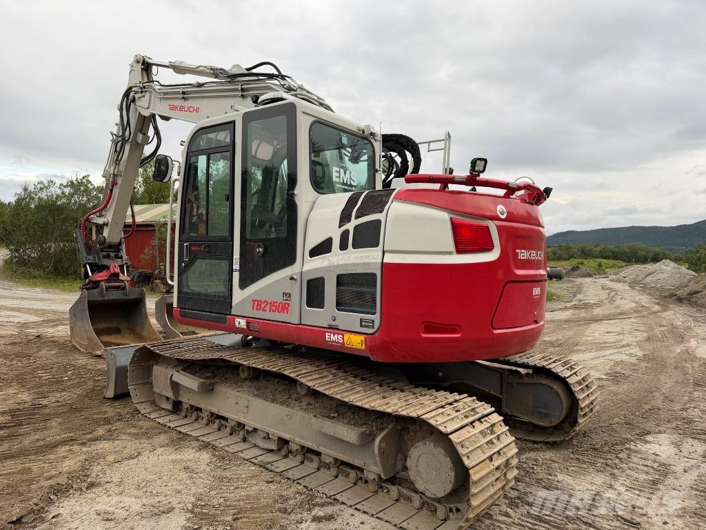 Takeuchi TB 2150 R Paletli ekskavatörler