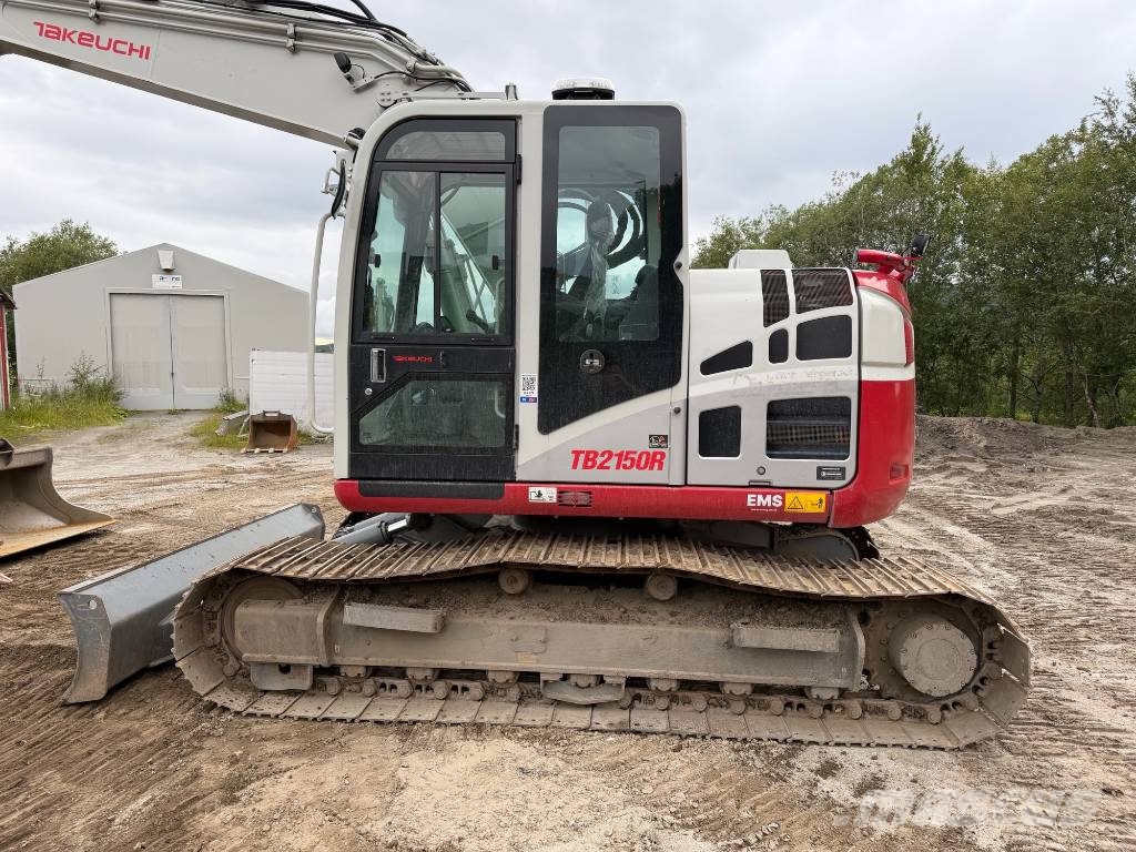 Takeuchi TB 2150 R Paletli ekskavatörler