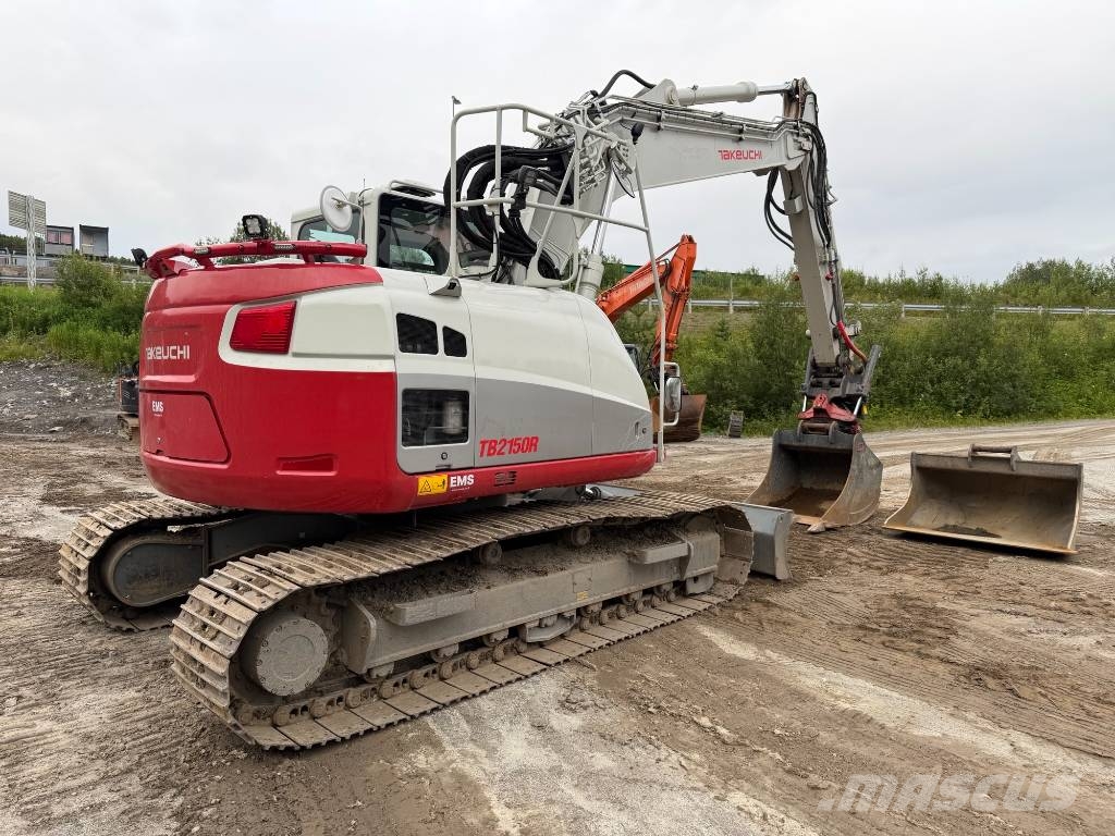 Takeuchi TB 2150 R Paletli ekskavatörler