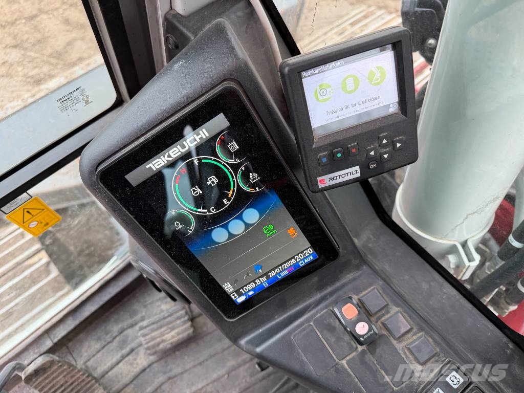 Takeuchi TB 2150 R Paletli ekskavatörler