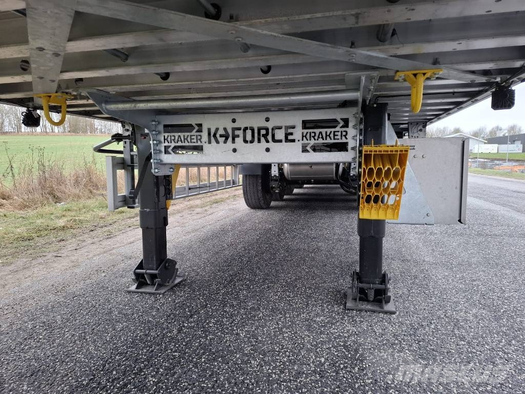 Kraker K-Force 4 akslet 103m3 walking floor trailer Cajas de piso oscilante