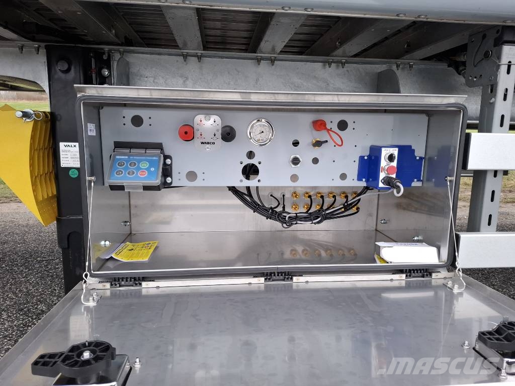 Kraker K-Force 4 akslet 103m3 walking floor trailer Cajas de piso oscilante