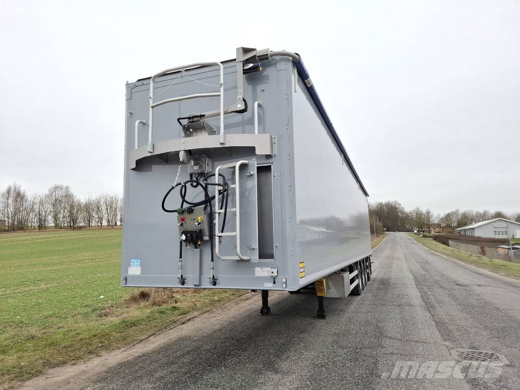 Kraker K-Force 4 akslet 103m3 walking floor trailer Cajas de piso oscilante
