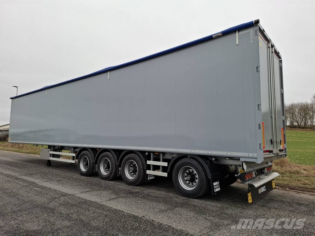 Kraker K-Force 4 akslet 103m3 walking floor trailer Cajas de piso oscilante