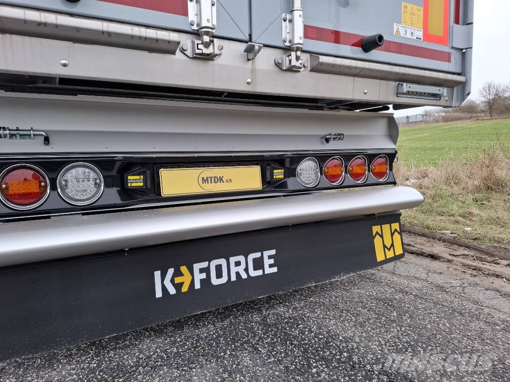 Kraker K-Force 4 akslet 103m3 walking floor trailer Cajas de piso oscilante