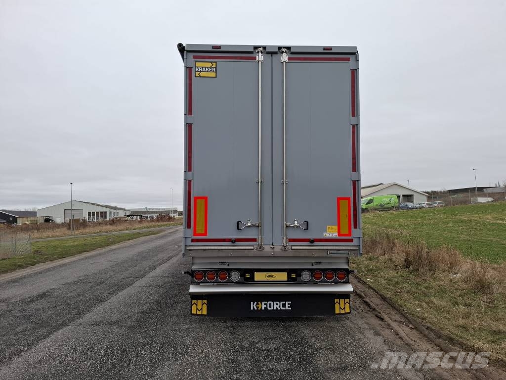 Kraker K-Force 4 akslet 103m3 walking floor trailer Cajas de piso oscilante