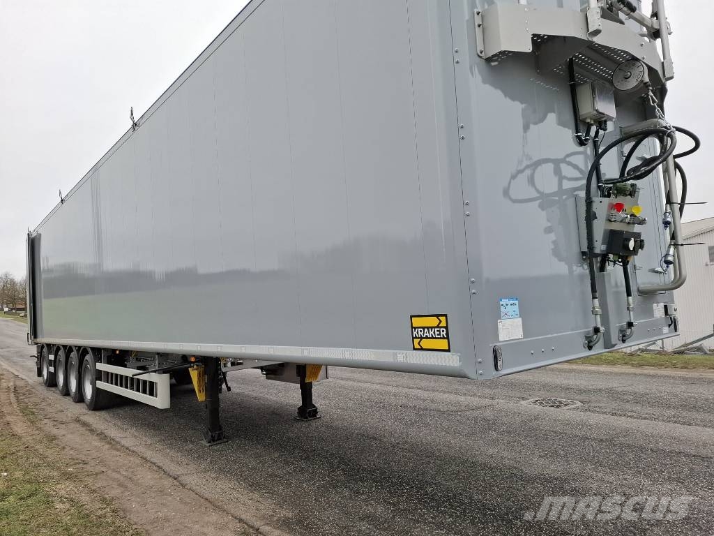 Kraker K-Force 4 akslet 103m3 walking floor trailer Cajas de piso oscilante