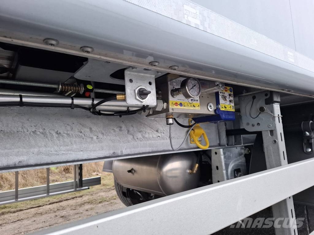 Kraker K-Force 4 akslet 103m3 walking floor trailer Cajas de piso oscilante