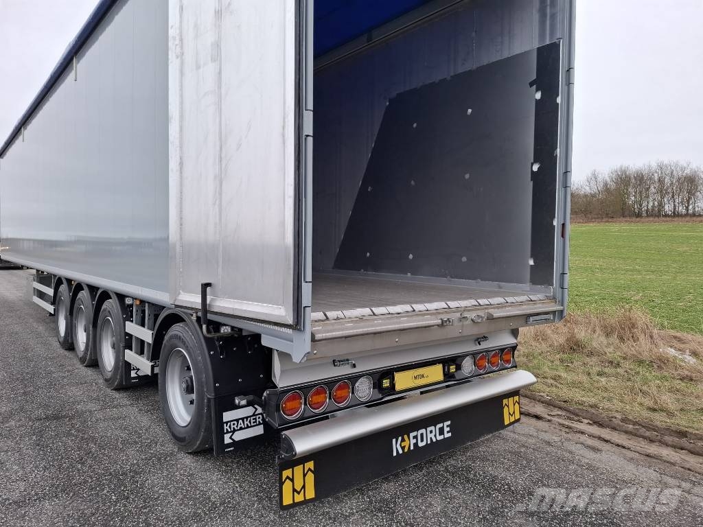 Kraker K-Force 4 akslet 103m3 walking floor trailer Cajas de piso oscilante