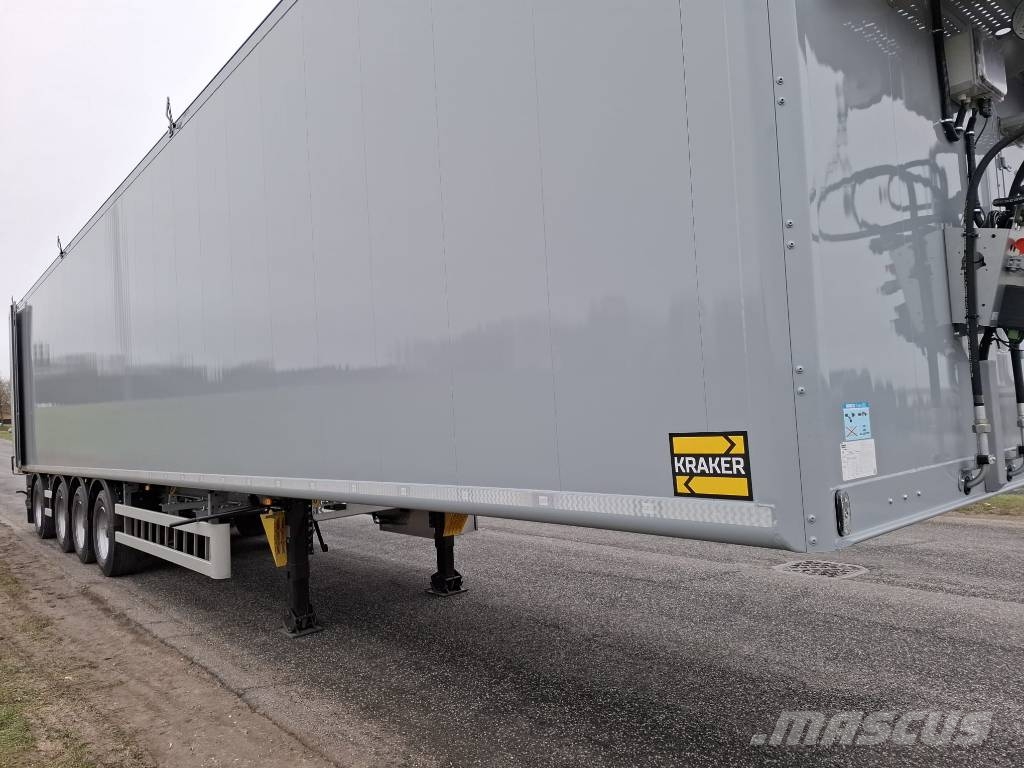 Kraker K-Force 4 akslet 103m3 walking floor trailer Cajas de piso oscilante
