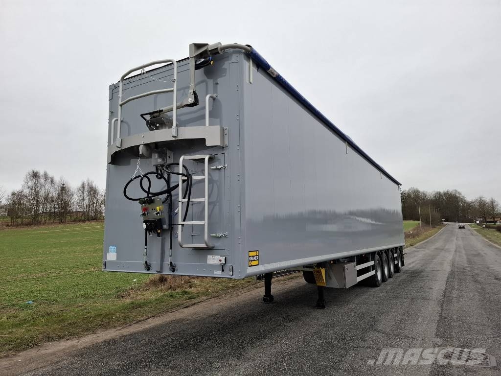 Kraker K-Force 4 akslet 103m3 walking floor trailer Cajas de piso oscilante