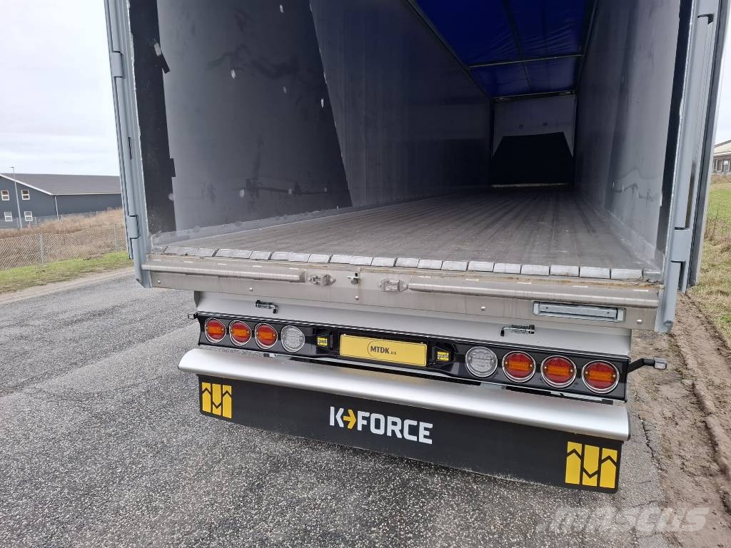 Kraker K-Force 4 akslet 103m3 walking floor trailer Cajas de piso oscilante
