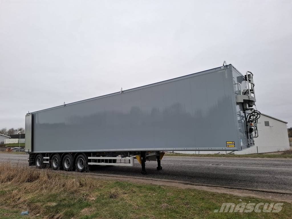 Kraker K-Force 4 akslet 103m3 walking floor trailer Cajas de piso oscilante