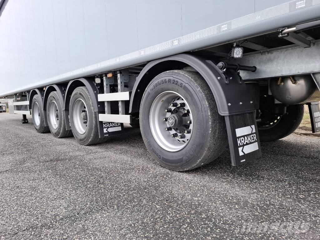 Kraker K-Force 4 akslet 103m3 walking floor trailer Cajas de piso oscilante