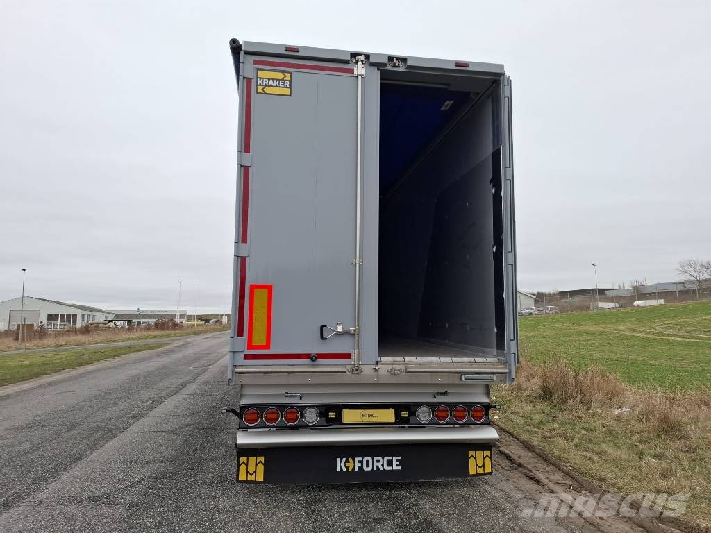 Kraker K-Force 4 akslet 103m3 walking floor trailer Cajas de piso oscilante