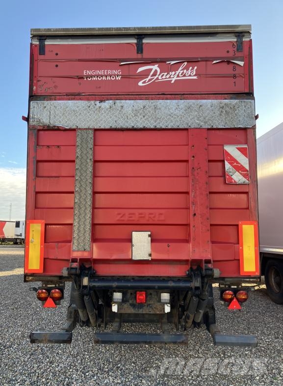 Krone Trailer Curtainsider Sliding Roof Straight نصف مقطورات بباب جانبي