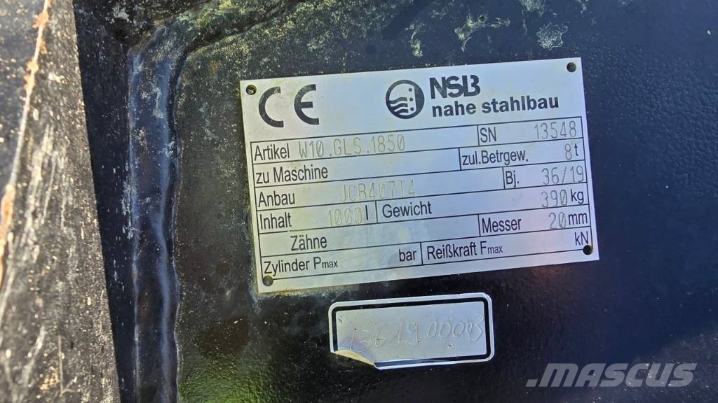 JCB 407SV mit Herstellergarantie Hjullastare