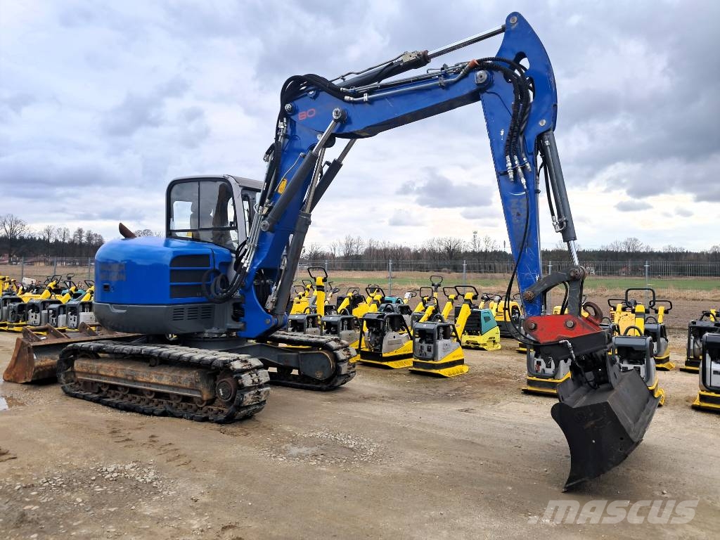 Wacker Neuson 8003 9503 6503 TEREX CAT Pásová rýpadla
