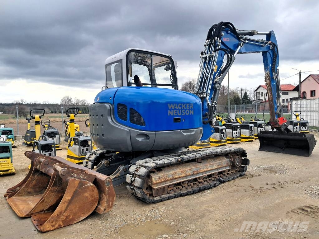 Wacker Neuson 8003 9503 6503 TEREX CAT Pásová rýpadla