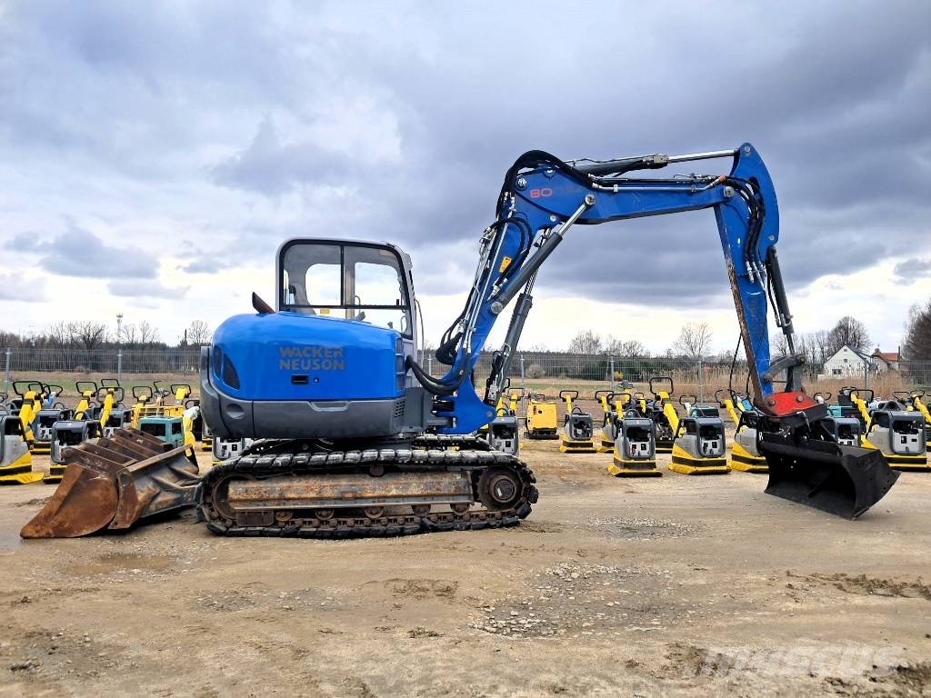 Wacker Neuson 8003 9503 6503 TEREX CAT Pásová rýpadla