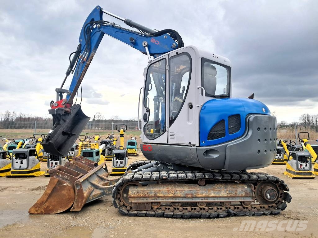 Wacker Neuson 8003 9503 6503 TEREX CAT Pásová rýpadla