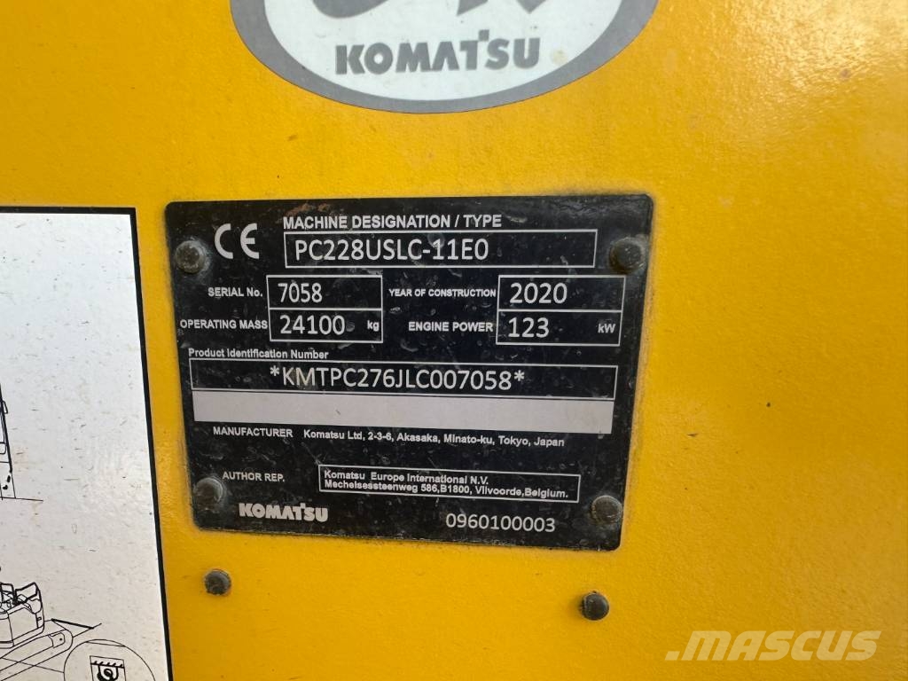 Komatsu PC 228 LC-11EO Escavadeiras de esteiras