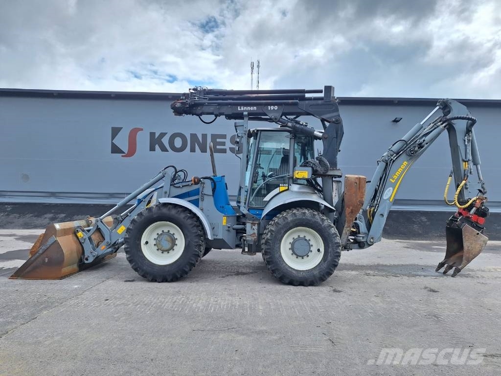 Lännen 8600G NOSTIN, HENKILÖKORI, PYÖRITTÄJÄ YM. Koparko-ładowarki