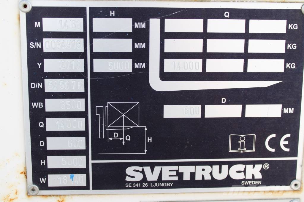 Svetruck 1460 Stivuitor diesel
