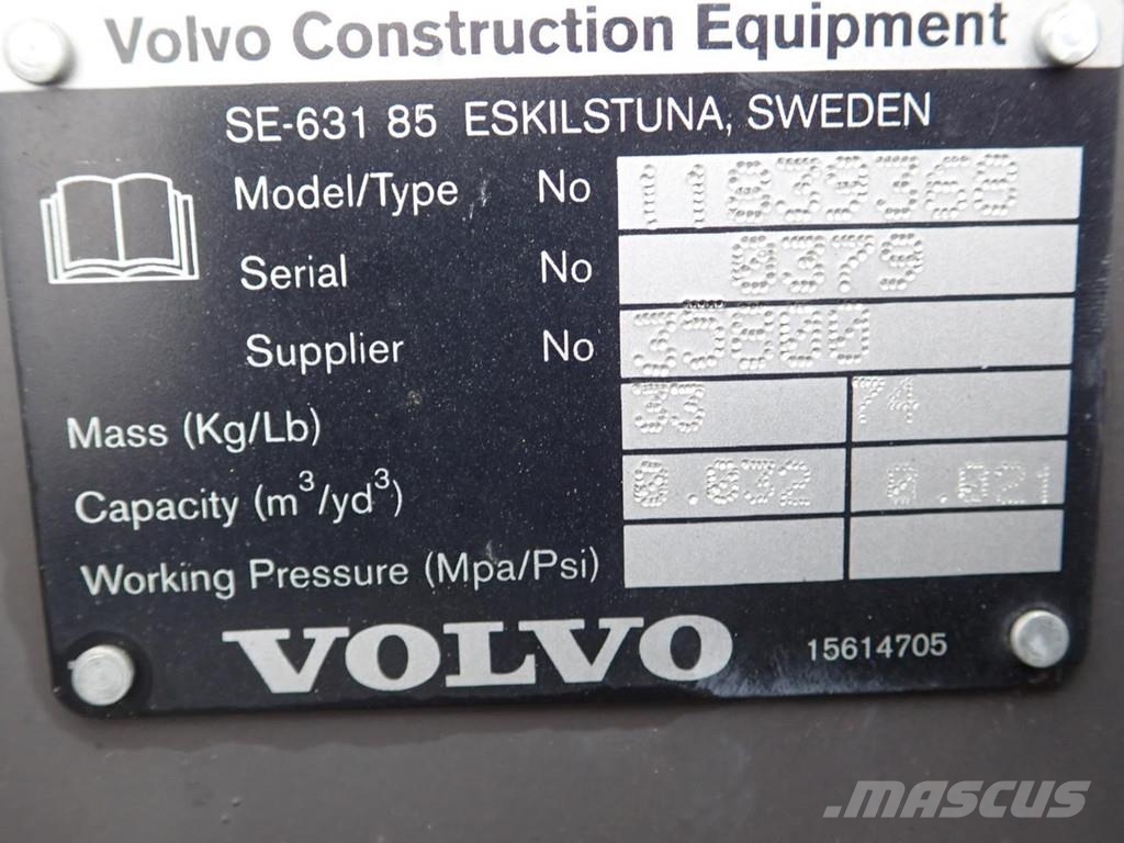 Volvo Tieflöffel m.Z. 400 mm Cucharones