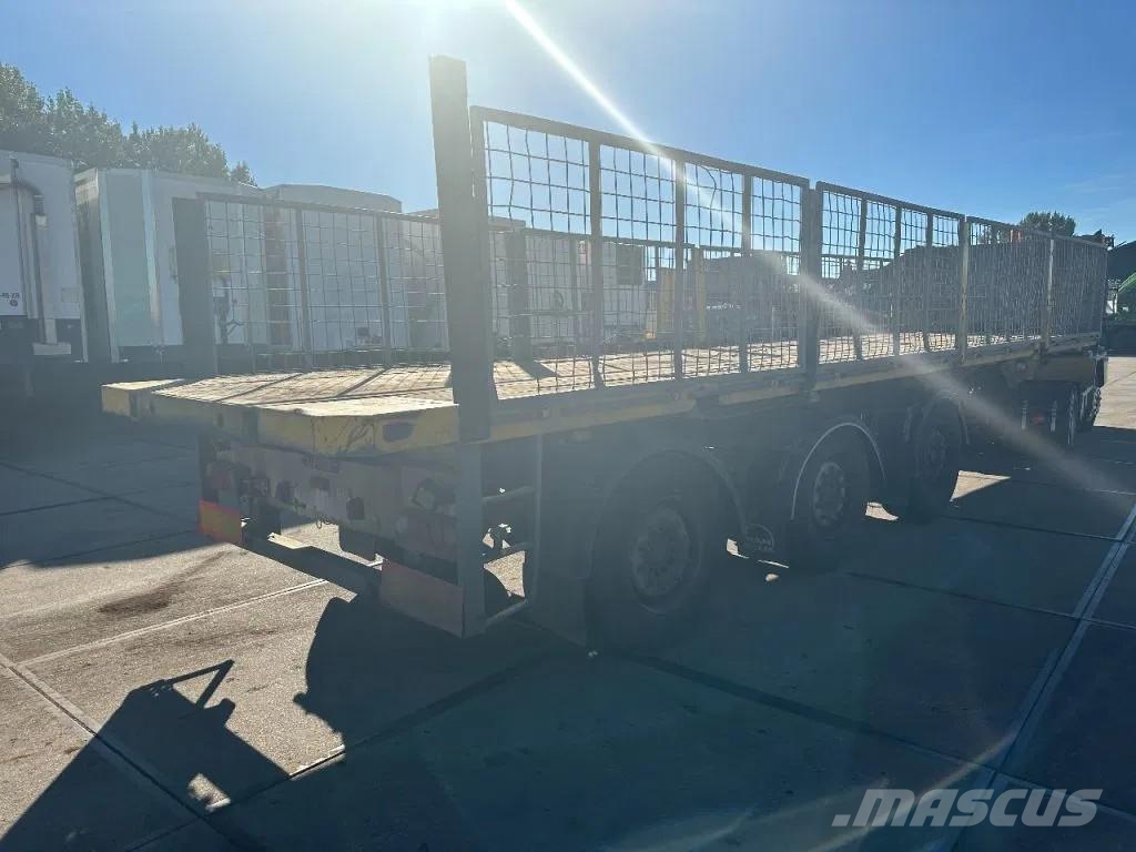 LAG O-3-39-LS 3 AXLE - SAF - 10,85 METER Flatbed/Dropside semi-trailers