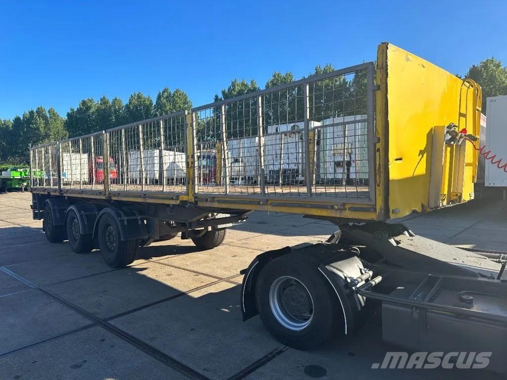 LAG O-3-39-LS 3 AXLE - SAF - 10,85 METER Flatbed/Dropside semi-trailers