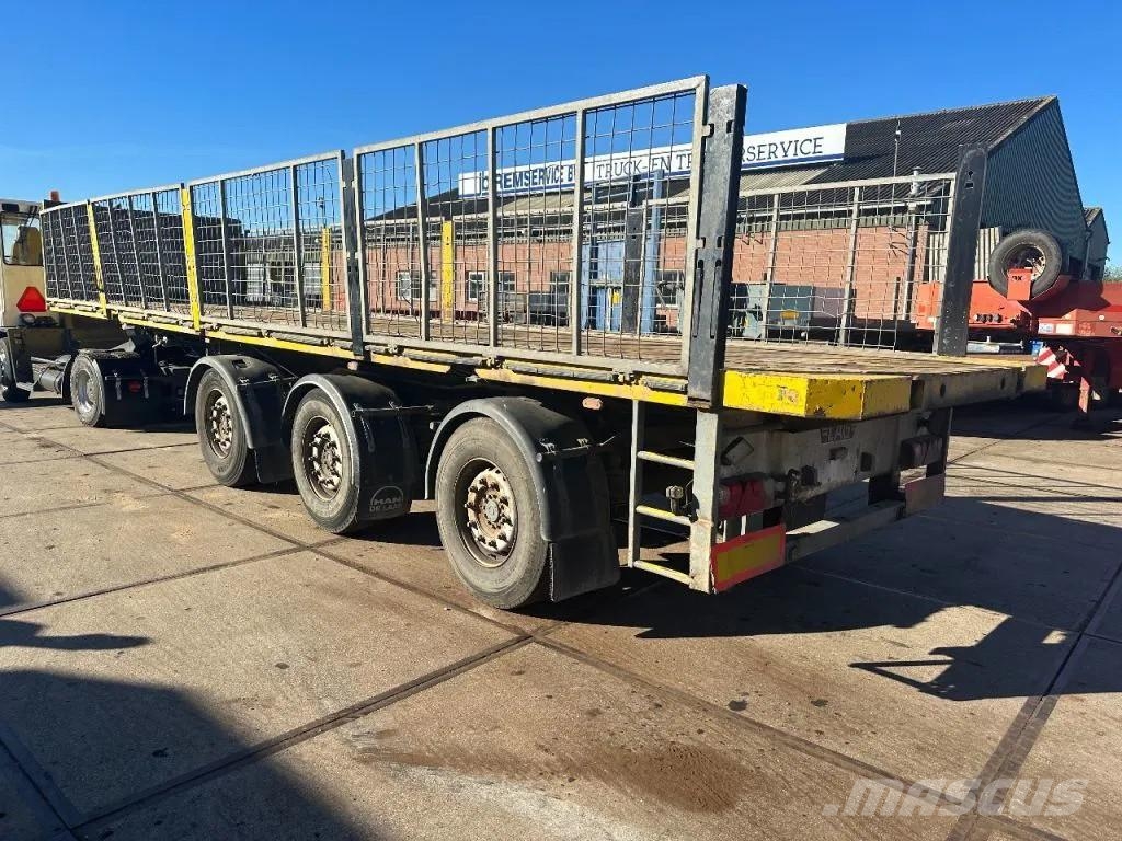 LAG O-3-39-LS 3 AXLE - SAF - 10,85 METER Flatbed/Dropside semi-trailers