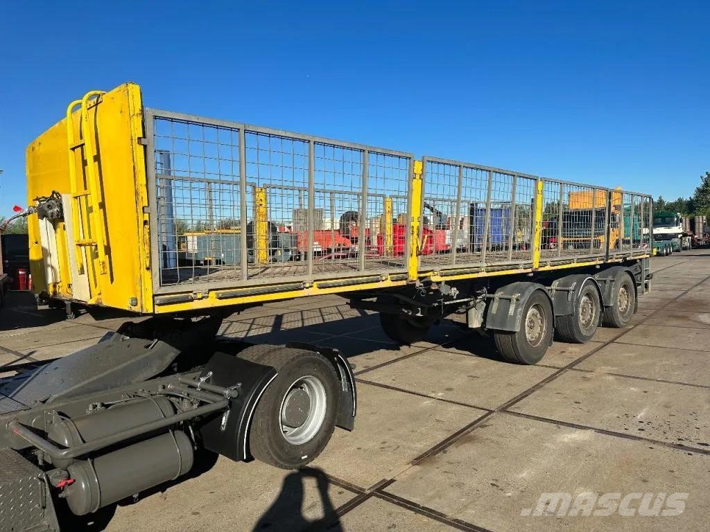 LAG O-3-39-LS 3 AXLE - SAF - 10,85 METER Flatbed/Dropside semi-trailers