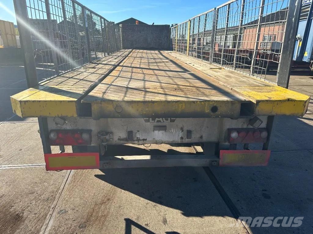 LAG O-3-39-LS 3 AXLE - SAF - 10,85 METER Flatbed/Dropside semi-trailers