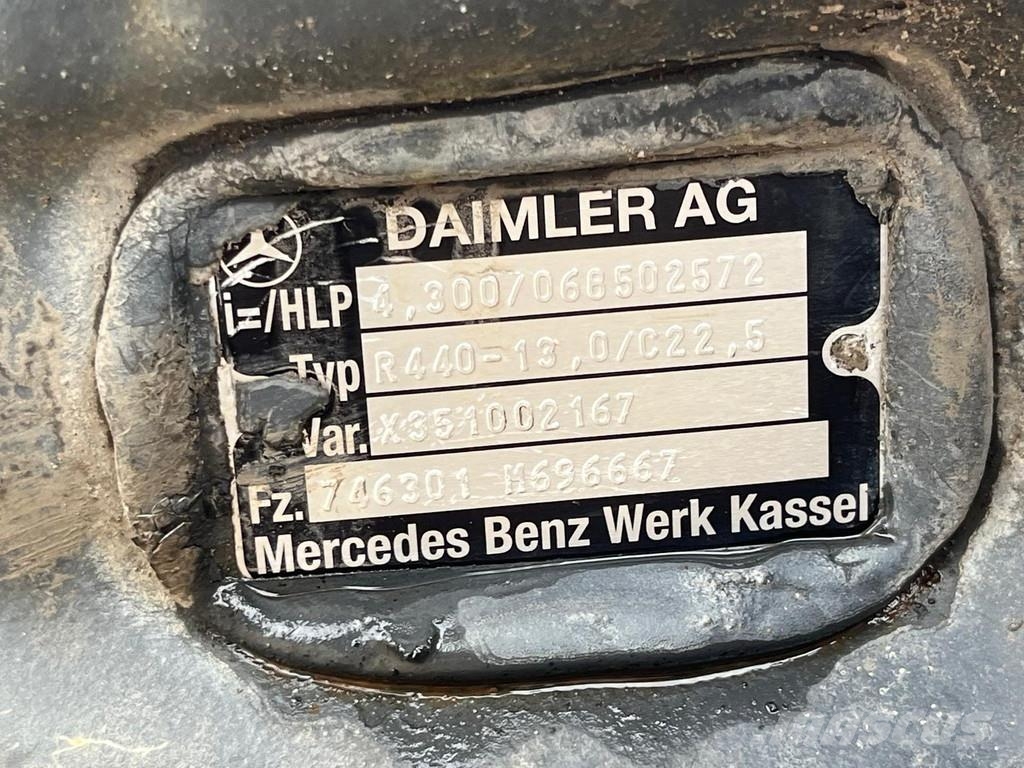 Mercedes-Benz 746.301 R440-13 RAT 4,3 Aksler