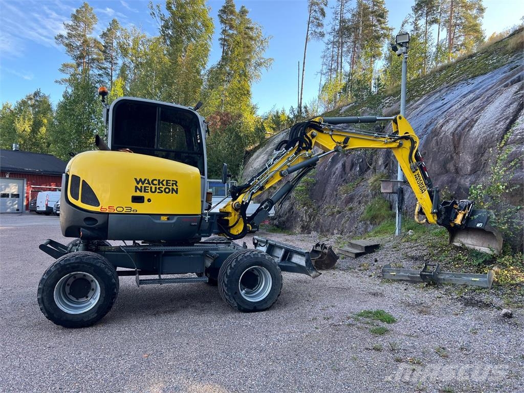 Wacker Neuson 6503-2 Ekskavatori uz riteņiem