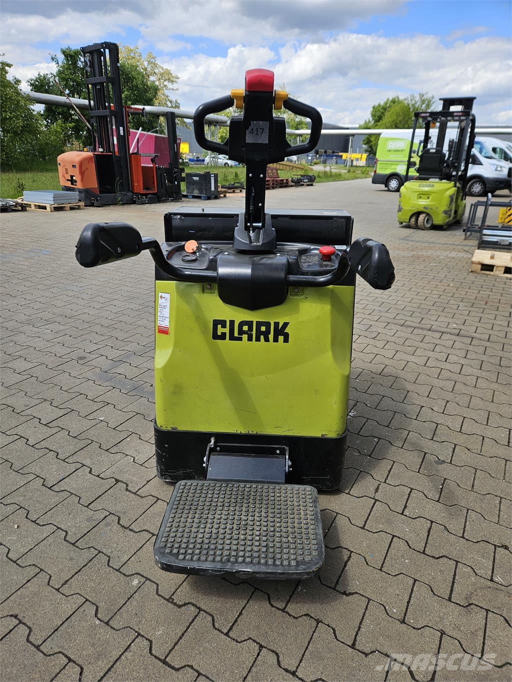 Clark PPXS20 Käyden ajettavat pinoamistrukit