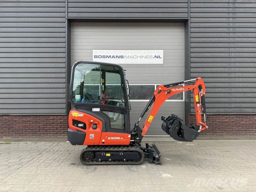 Kubota KX016 minigraver NIEUW €365 LEASE Mini ekskavatörler, 7 tona dek