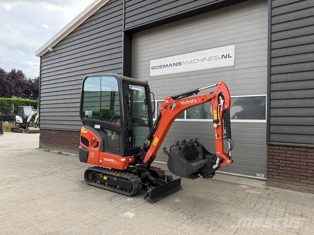 Kubota KX016 minigraver NIEUW €365 LEASE Mini ekskavatörler, 7 tona dek
