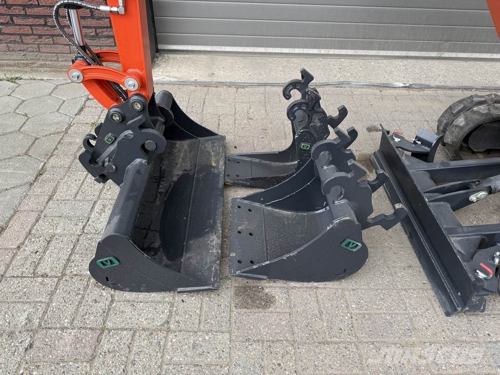 Kubota KX016 minigraver NIEUW €365 LEASE Mini ekskavatörler, 7 tona dek