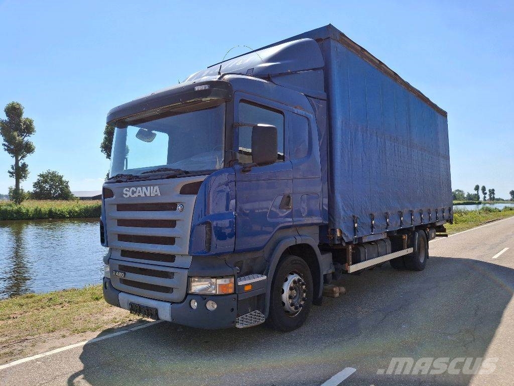 Scania R420 Kapali kasa kamyonlar